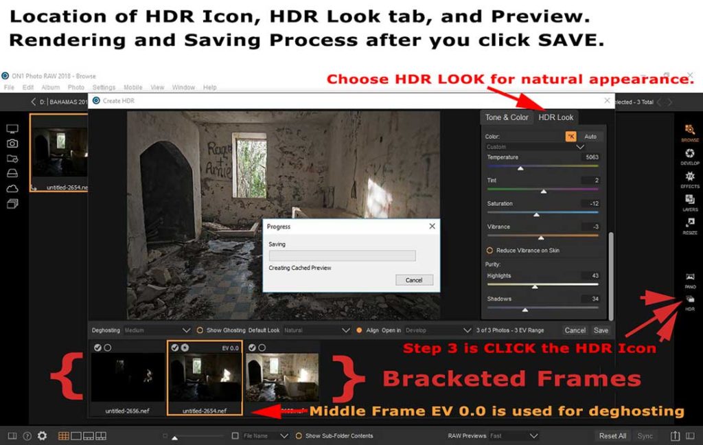 on1 hdr tutorial